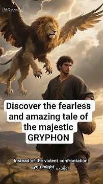 GRYPHON: The Lion-Eagle Hybrid That Guards the Heavens #Gryphon #MythicalCreature #Fantasy