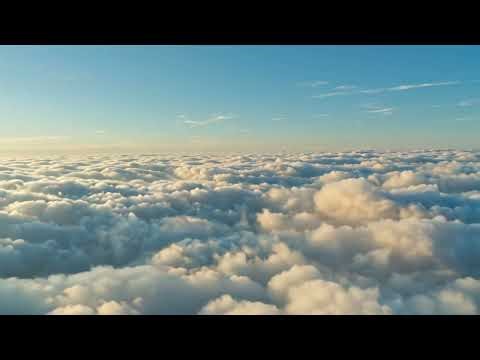 Above the Clouds 🌤️ | Bright Anime Sky Loop Wallpaper 4K | #AnimeWallpaper #Clouds