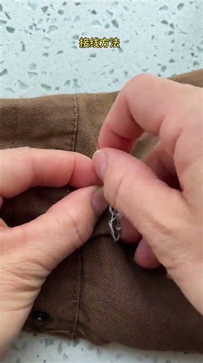 Tips for fixing thread ends like this when doing needlework. Tips for needlework. Practical life