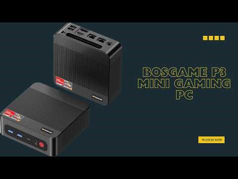 BOSGAME P3 Mini Gaming PC – Streamline Your Gaming Setup – REVIEW