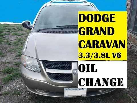 Oil Change Dodge Caravan 3.3/3.8 V6