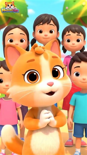 Say Bye Bye With Me 😺👋 | Fun Cartoon for Kids‎ #shorts