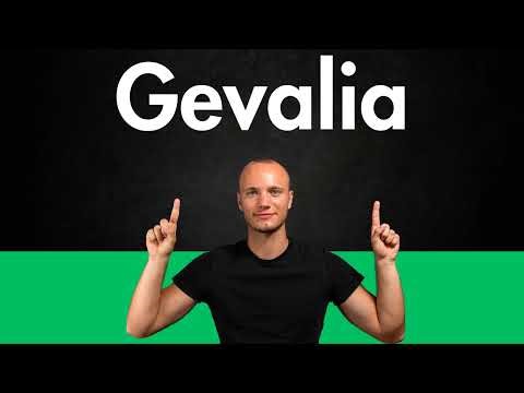 How to Pronounce GEVALIA (Correctly)