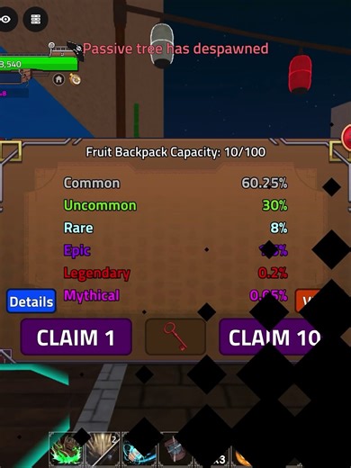 Rolling fruits until I get a legendary fruit in king legacy(PT7)