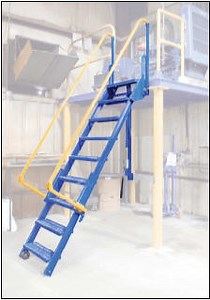 Retractable Stairway  Manual and Powered | Platform & Ladders