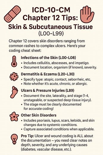 ICD-10-CM Tips: Chapter 12