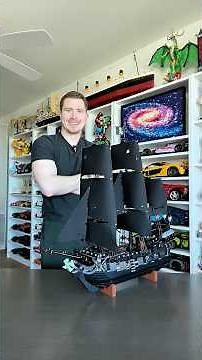 Building the LEGO Black Pearl! What a beauty! #Lego #Shopping #ASMR #Piratesofthecaribbean