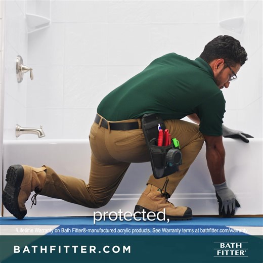 35 reactions | We promise an investment that lasts! Bath Fitter's warranty ensures your bath is both inspected and protected for a lifetime of enduring quality. | Bath Fitter | Facebook
