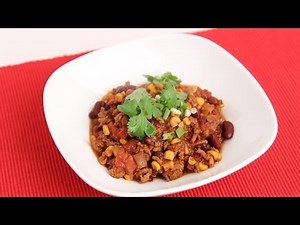 Homemade Turkey Chili Recipe - Laura Vitale - Laura in the Kitchen Episode 705
