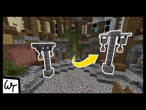 5 Medieval Lamp Designs - Minecraft Tutorial