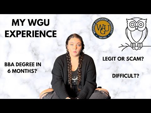 MY HONEST REVIEW OF WESTERN GOVERNORS UNIVERSITY: WGU REVIEW