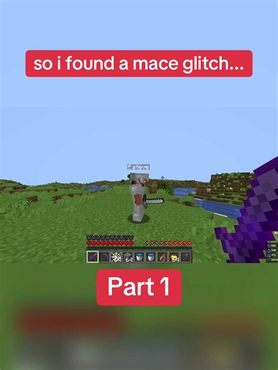 Discovering the Mace Glitch in Minecraft: A Unique Trick