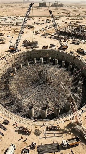 The building of the Unreal Burj Khalifa Skyscraper #construction #timelapse #impressive
