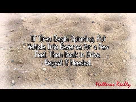Hatteras Island- Beach Driving Tips #1