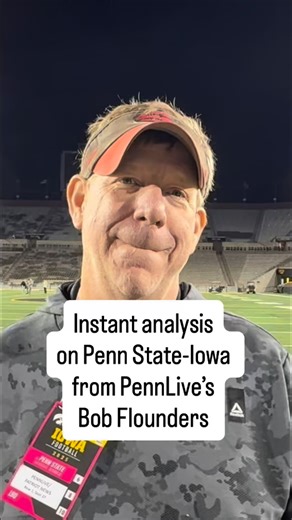 PennLive’s Bob Flounders analyzes Penn State’s 25-24 loss to Iowa Saturday night. | Penn State Football on PennLive