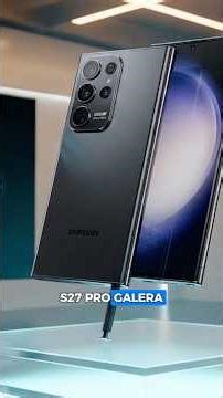Quem aí vai sentir falta da S-Pen?! 🤔👀#Samsung #Galaxy #GalaxyS27 #GalaxyS27Pro