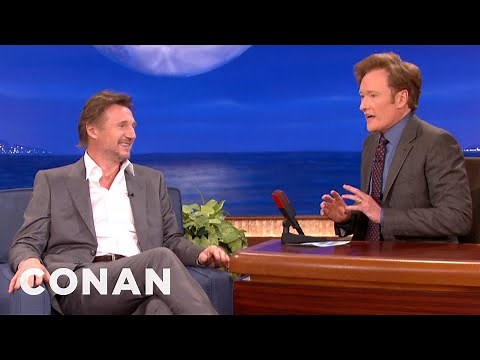 Liam Neeson & Conan Are Pasty Irishmen | CONAN on TBS