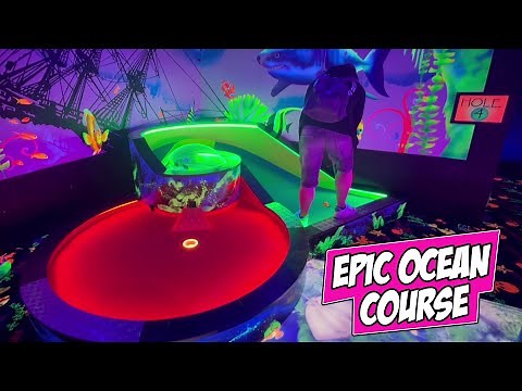 Epic Ocean Themed Crazy Golf Course | One Under Brighton