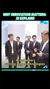 Why innovation matters: Xi explains