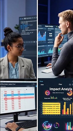 Don’t Delete Missing Values Like This ❌ | Data Cleaning Tips #datascience #education #dataanlysis
