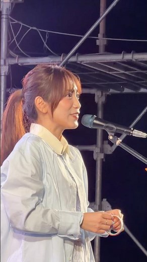 STARRY NIGHT FES 2026ありがとうございました🎤🌌歌唱の時に少しだけ晴れ間も🤏 #暑すぎて笑っちゃうね #miwa