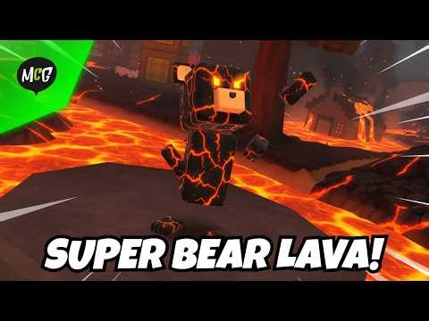 Super Bear Adventure Mod Lava!