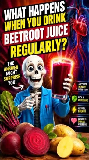 🥤 Can beetroot juice support your health?