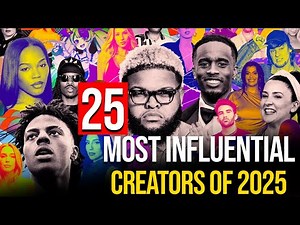 Top 25 Most Influential Online Creators of 2025 🔥 | Who’s #1?