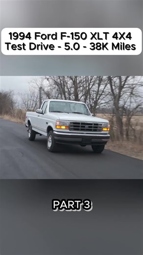 1994 Ford F 150 XLT 4X4 Test Drive 5 0 38K miles !!! #Ford #XLT