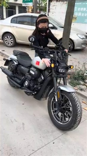 New Chinese Harley Killer? QJmotor SRV 250 is Here #harleydavidson #Qjmotor #sound #cruiser #shorts