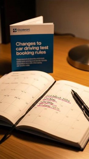 The rules for booking and managing car driving tests are changing. #2026 #law #driving #shorts