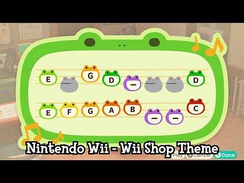Nintendo Wii - "Wii Shop Channel Theme" | Animal Crossing New Horizons Island Tune