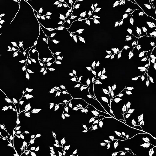 4K Free Stock Footage: GOBO Black & White Tree Branches with Moving Leaves