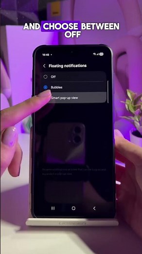 How tomanage Floating Notifications onAndroid?🦜 #floating #notifications #apps #howto #androidtips
