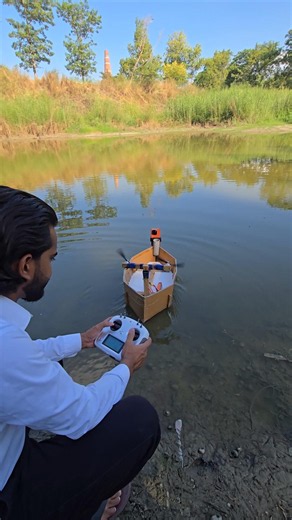Cardboard + BLDC Motors = Crazy DIY Boat Build! 🤯 Part 1