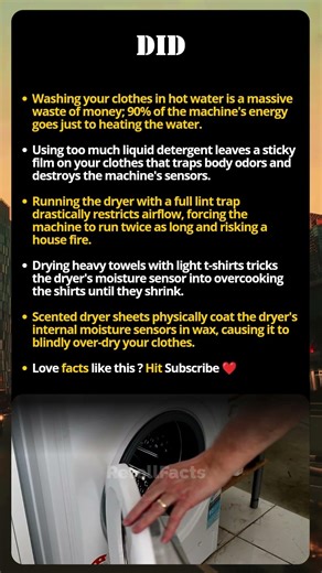 Stop Using Your Washing Machine Like This