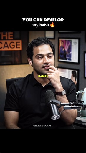 You can develop any habit 💯 |MindRisePodcast| #podcast #rajshamani