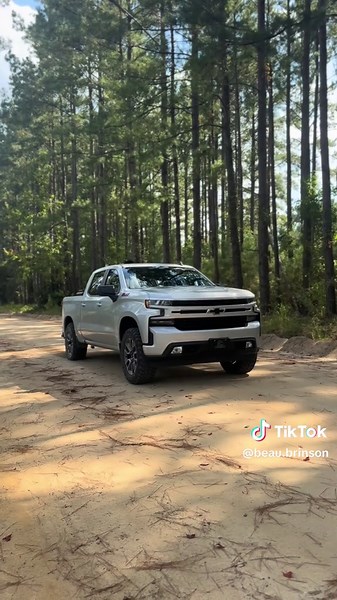Exploring Dusty Fields in a Chevy Silverado