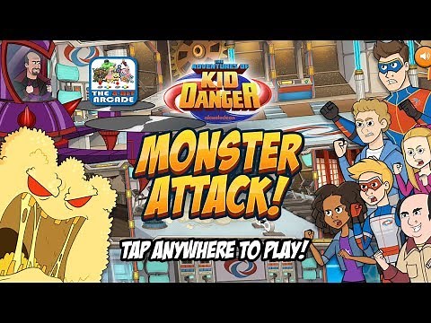 The Adventures of Kid Danger: Monster Attack! - Dr. Minyak hates Swellville (Nickelodeon Gameplay)