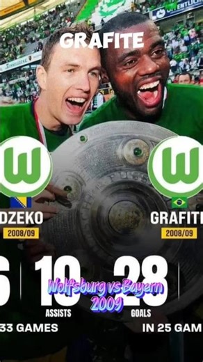 Grafite Edin Dzeko. Wolf v BAY 2009 @ranchjourney87 #ytshorts#paloma#football