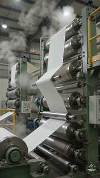 ♻️ How Millions of Old Newspapers Become New Office Paper | Factory Process #shorts #usa #recycling