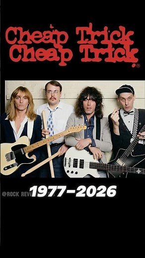 Cheap Trick Band (1977-2026) Before and After 🎶🎸#cheaptrick