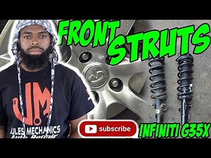 How to Replace Front Complete Struts 2003-2007 Infiniti G35
