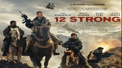 فیلم اکشن و جنگی 12 نیرومند دوبله فارسی
