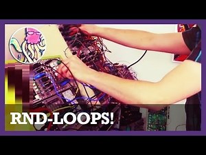 Random Looping Melody Synth Jam (Eurorack, MicroBrute, Vermona DRM-1 mkIII, Akai MPC 1000)