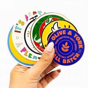 Can we cause a little commotion for these stickers? 👏👏 Let's see your sticker haul! Show off your latest orders and tag us in your unboxing videos today. #stickerhaul #customstickers #businesstickers | The Sticky Brand