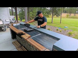 Man Transforms His Backyard with DIY OUTDOOR KITCHEN and POOL DECK | by @TKCL