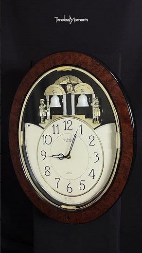 Rhythm "Small World Menet 2" Magic Motion Musical Karakuri Clock - 4MH690RH23