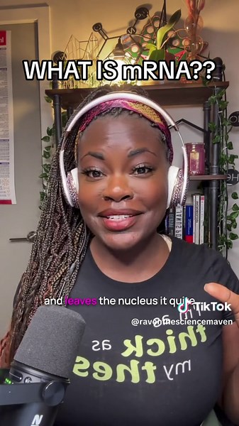 WHAT IS mRNA??? I'LL EXPLAIN! I'm sure you'll have more questions after this about messenger RNA (mRNA), but let's start here with the basics and then we can dive deeper. If you are learning for the first time, tell me in the comments! #stemtok #learnontiktok #mrna #mrnavaccines #covidvaccines #learnscience #scitok #sciencetiktok #scientist #foryoupage #fyp #viral