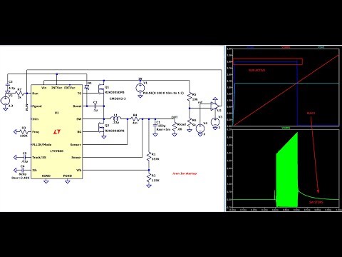 [LTSPICE] Overvoltage Protection for Power Electronics and AUX Power Supplies